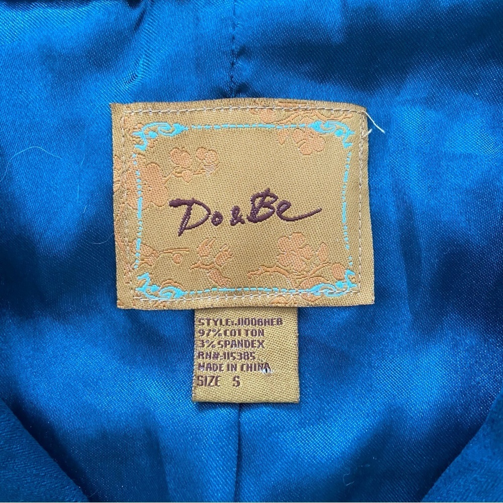 DO+BE Teal Blazer - Picture 4 of 10